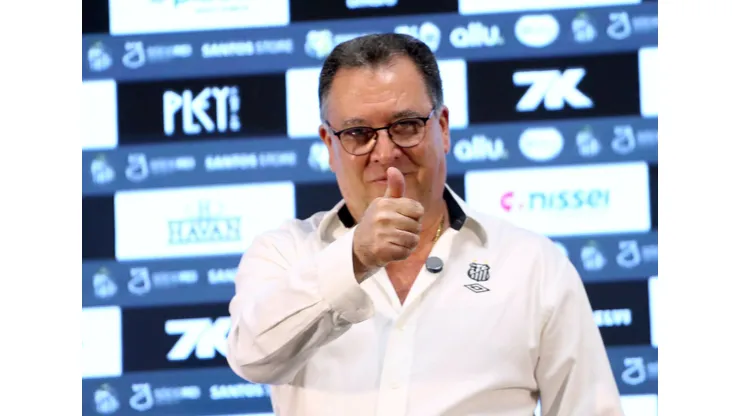 Marcelo Teixeira, presidente do Santos