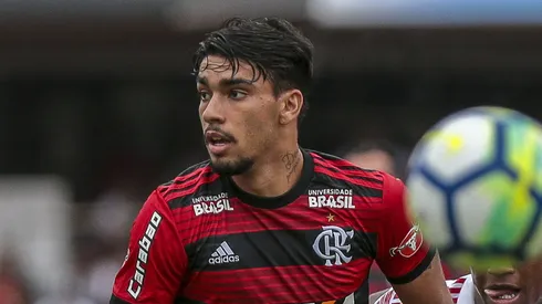 Lucas Paqueta do Flamengo durante partida contra o Sao Paulo no estadio Morumbi pelo campeonato Brasileiro A 2018. Foto: Ale Cabral/AGIF