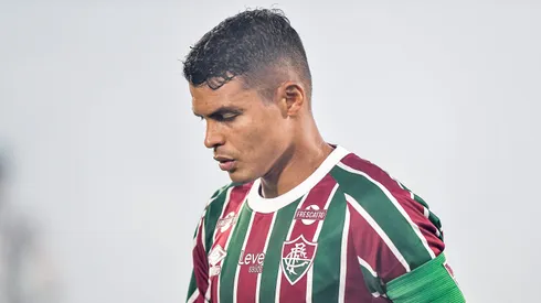 Thiago Silva jogador do Fluminense durante partida contra o Vasco no estadio Maracana pelo campeonato Copa Do Brasil 2025. Foto: Thiago Ribeiro/AGIF