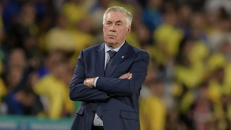 Carlo Ancelotti tecnico do Brasil durante partida contra o Chile no estadio Maracana pelo campeonato Eliminatorias Copa Do Mundo 2026. Foto: Thiago Ribeiro/AGIF