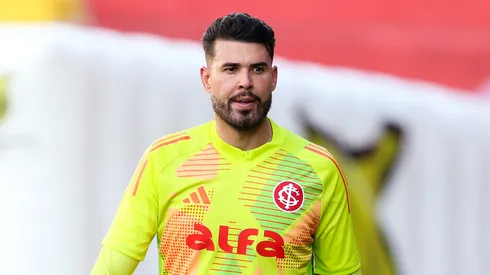 Ivan Quaresma goleiro do Internacional durante a partida entre Sport e Internacional no Estadio da Ilha do Retiro em Recife (PE), pelo campeonato brasileiro Serie A. Foto: Marlon Costa/AGIF