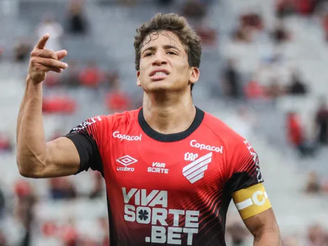 João Cruz lidera ranking sub-20 e enfrenta o Internacional pelo Athletico