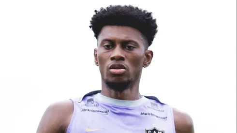 Cassierra treinando pelo Galo. Foto: Pedro Souza / Atlético