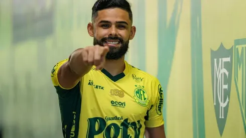 Felipe Jonatan de saída do Mirassol. Foto: Divulgação/Agência Mirassol