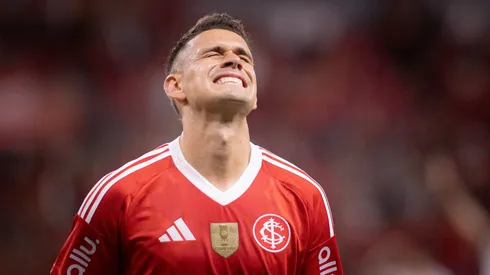 Borré, atacante do Internacional. Foto: Maxi Franzoi/AGIF