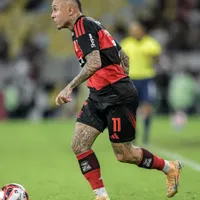 Boa atuação de Cebolinha chama atenção em São Paulo x Flamengo