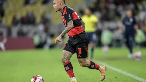 Cebolinha se destaca pelo Flamengo. Foto: Thiago Ribeiro/AGIF