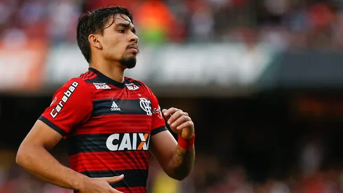 Lucas Paqueta jogador do Flamengo durante partida contra o Sao Paulo no estadio Morumbi pelo campeonato Brasileiro A 2018.