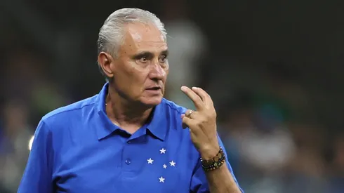 Tite, técnico do Cruzeiro. Foto: Gilson Lobo/AGIF