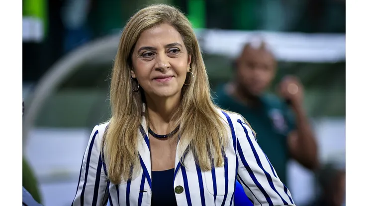 Leila Pereira, presidente do Palmeiras