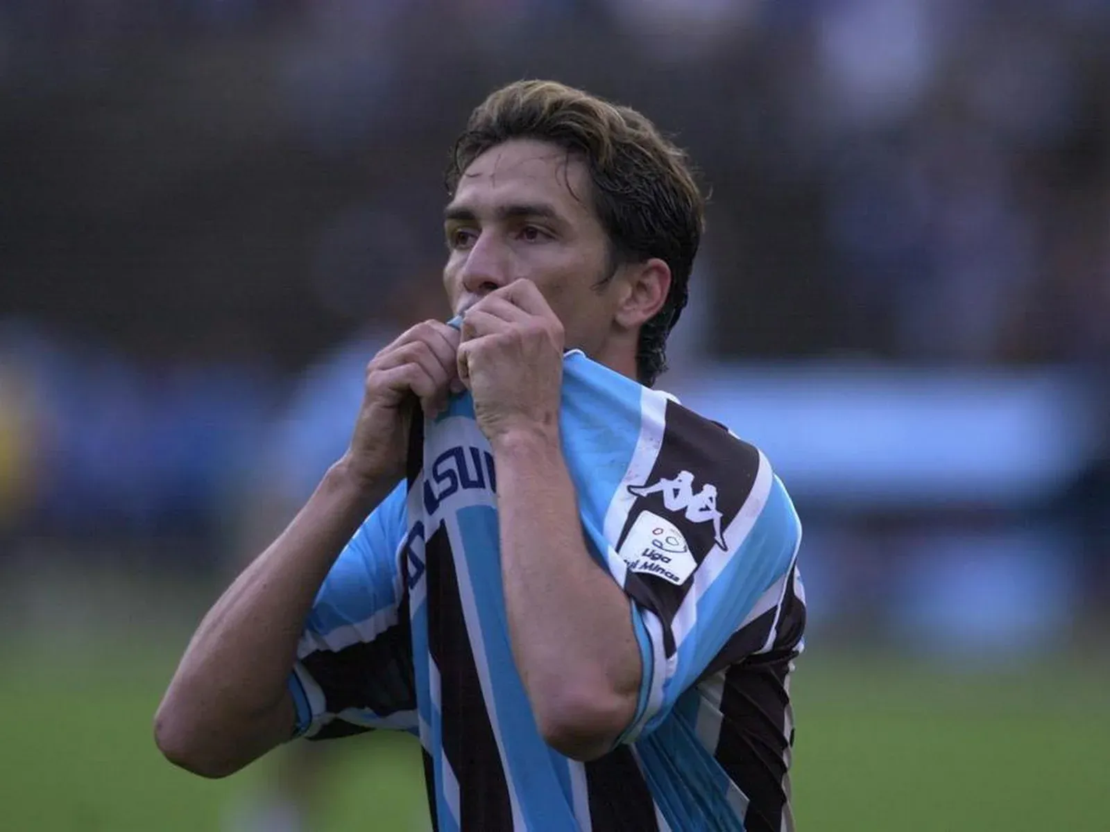 Luís Mário atuando pelo Grêmio. Foto: acervo do Grêmio