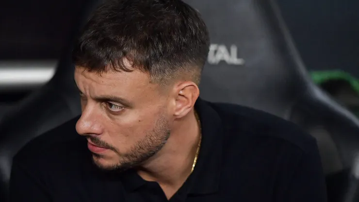 Martin Anselmi tecnico do Botafogo durante partida contra o Bangu no estadio Engenhao pelo campeonato Carioca 2026.