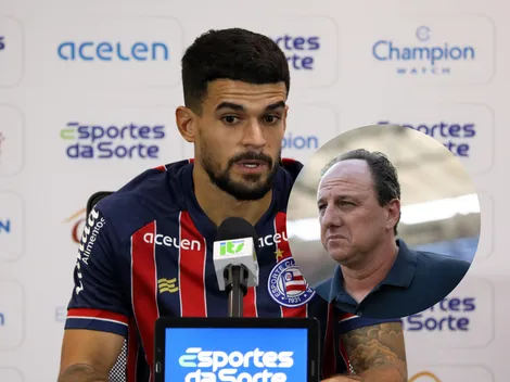 Rogério Ceni perde a paciência com Cauly no Bahia após clássico