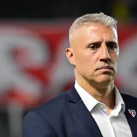Hernán Crespo pode mudar esquema do São Paulo para enfrentar o Santos