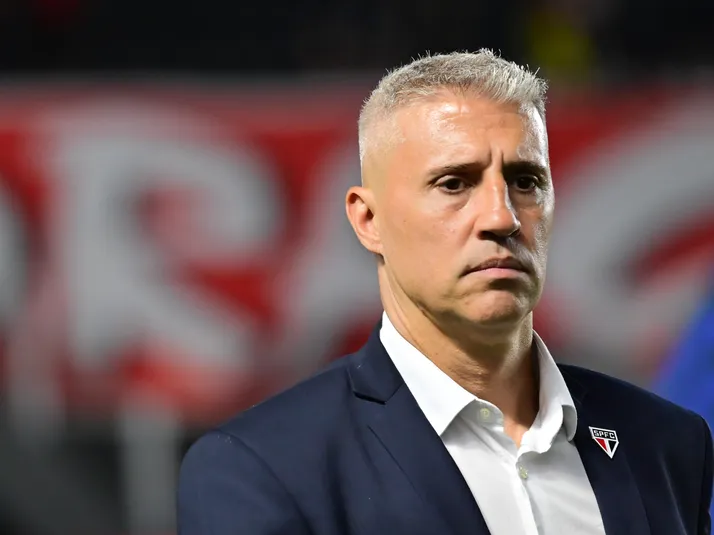 Hernán Crespo pode mudar esquema do São Paulo para enfrentar o Santos