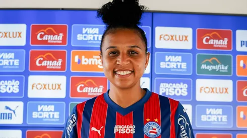 Nova zagueira das Mulheres de Aço destaca ambição dela e de suas companheiras na temporada – Foto: Leticia Martins/Bahia