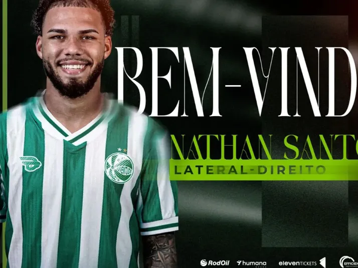 Juventude oficializa chegada de Nathan Santos, lateral do Santos