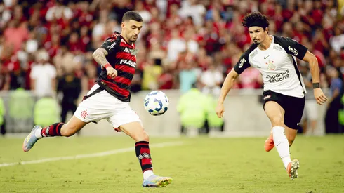 Flamengo x Corinthians. Foto: Adriano Fontes/Flamengo