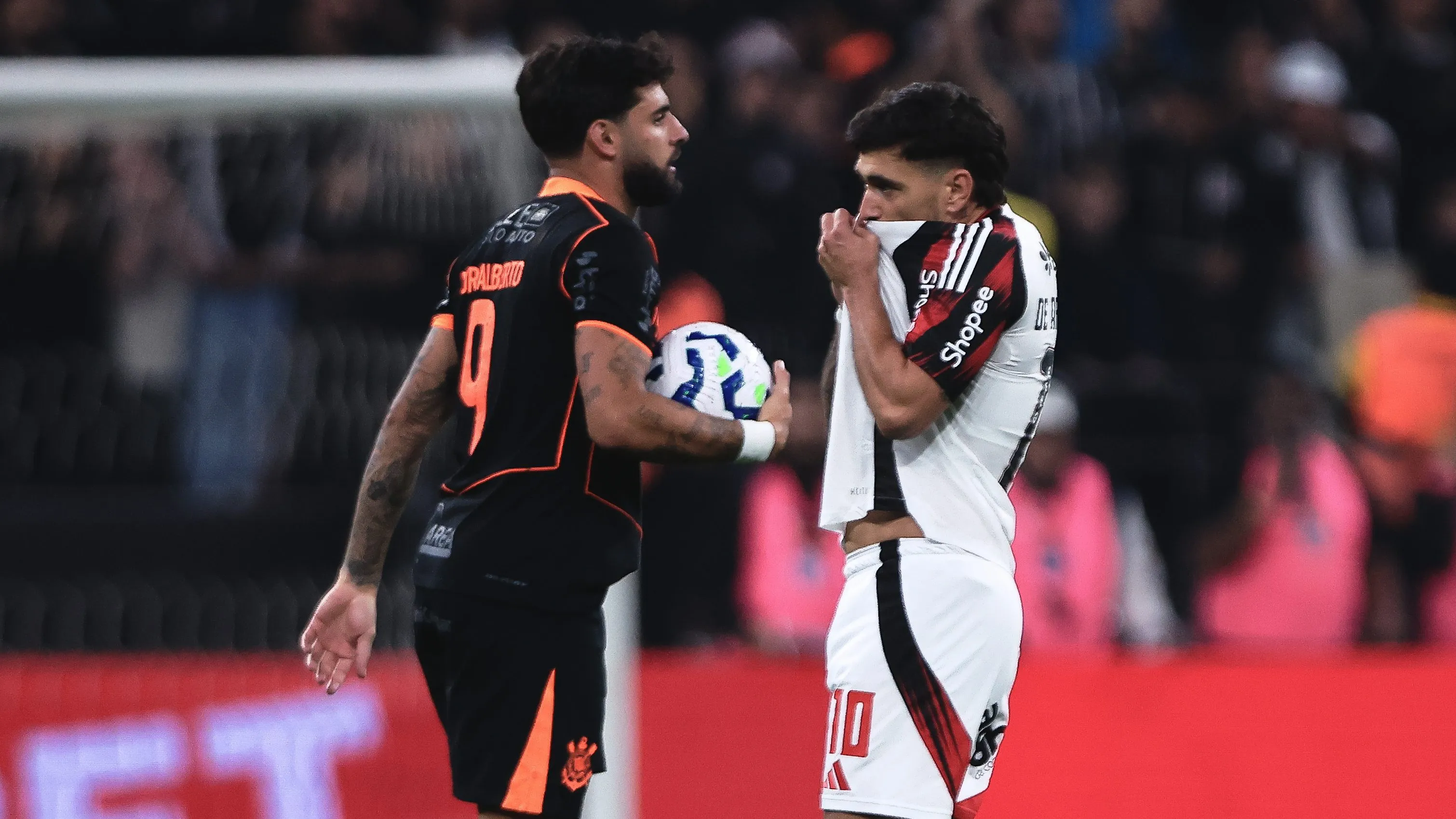 Flamengo x Corinthians.  Foto: Ettore Chiereguini/AGIF