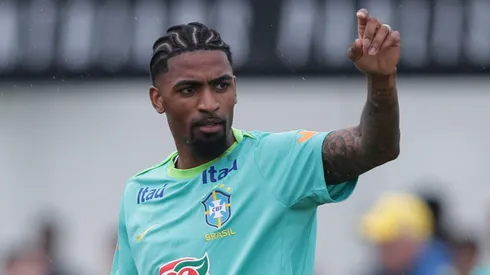 Alexsandro jogador do Brasil durante treino no Centro de Treinamento CT Joaquim Grava. Foto: Ettore Chiereguini/AGIF