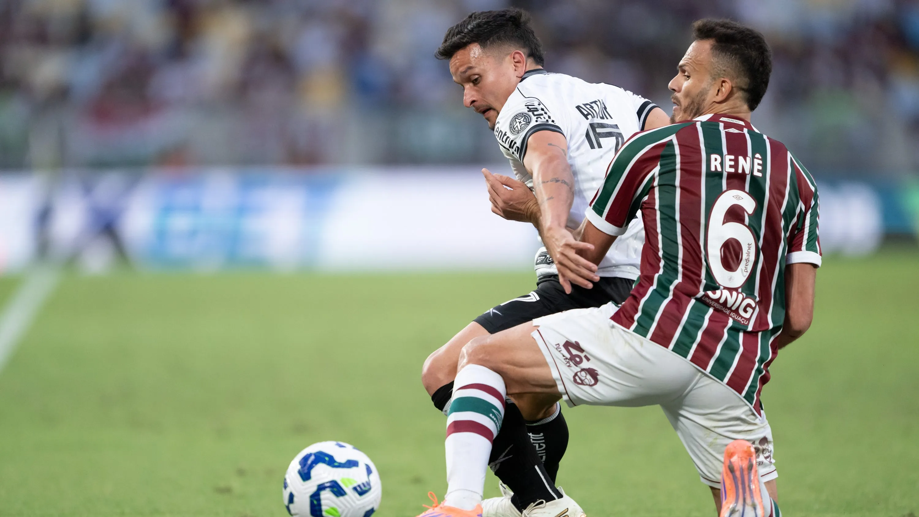 Botafogo x Fluminense. Foto: Jorge Rodrigues/AGIF