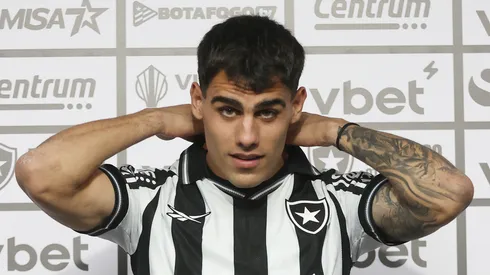 Apresentacao de Villalba do Botafogo, Estadio Nilton Santos, 08 de Janeiro de 2026, Rio de Janeiro, RJ, Brasil. Foto: Vitor Silva/Botafogo.