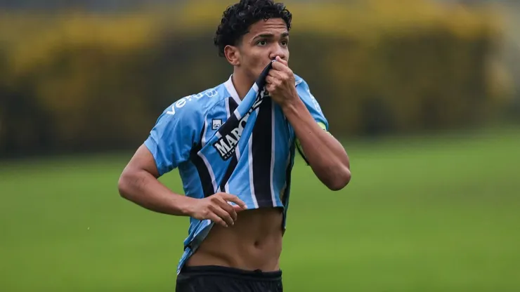 João Borne, promessa do Grêmio. Foto: Guilherme Testa/Grêmio FPBA
