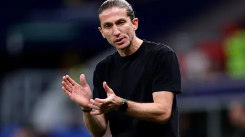 Filipe Luís, treinador do Flamengo. Foto: Getty Images/Getty Images