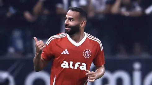 Thiago Maia jogador do Internacional no estadio Arena Corinthians pelo campeonato Brasileiro A 2025. Foto: Marcello Zambrana/AGIF