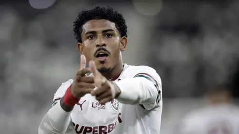John Kennedy jogador do Fluminense comemora seu gol durante partida contra o Botafogo no estadio Engenhao pelo campeonato Carioca 2026. Foto: Andre Mourao/AGIF