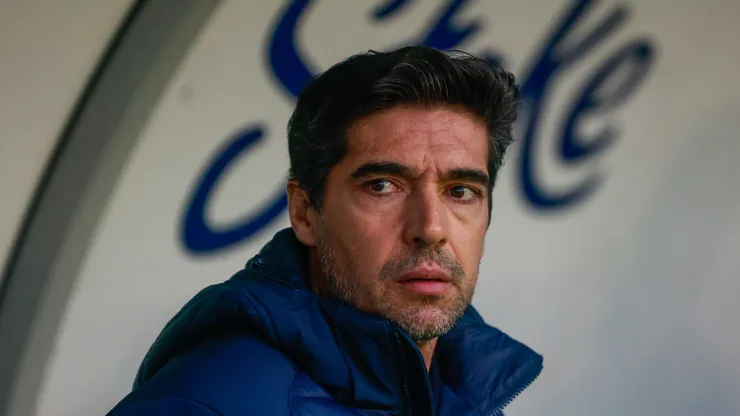Abel Ferreira tecnico do Palmeiras durante partida contra o Juventude no estadio Alfredo Jaconi pelo campeonato Brasileiro A 2025.