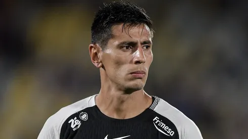 Angileri durante partida entre Fluminense e Corinthians no Brasileirão de 2025.