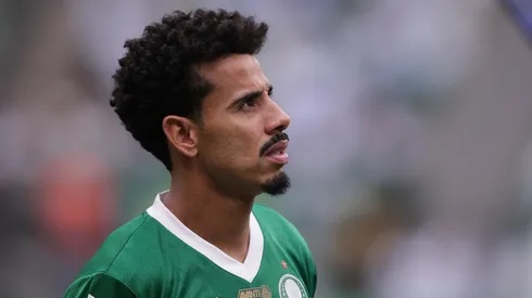 SP – SAO PAULO – 10/08/2025 – BRASILEIRO A 2025, PALMEIRAS X CEARA – Lucas Evangelista jogador do Palmeiras durante partida contra o Ceara no estadio Arena Allianz Parque pelo campeonato Brasileiro A 2025. Foto: Ettore Chiereguini/AGIF