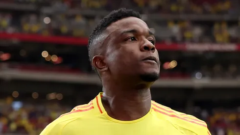 Jhon Cordoba pela Seleção Colombiana. (Photo by Jamie Squire/Getty Images)