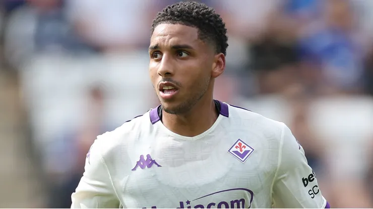 Abdelhamid Sabiri durante partida amistosa pela Fiorentina em agosto de 2025. Photo by Michael Regan/Getty Images