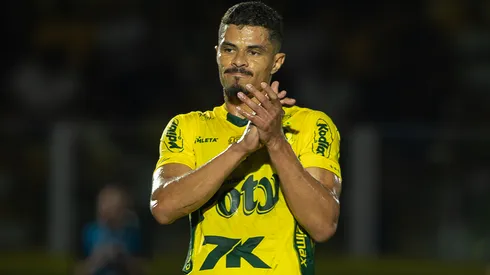 Lucas Ramon jogador do Mirassol durante partida contra o Palmeiras no estadio Jose Maria de Campos Maia pelo campeonato Brasileiro A 2025. Foto: Joisel Amaral/AGIF