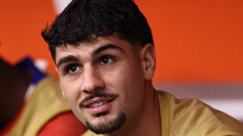 Johnny Cardoso of United States looks on from the during the CONMEBOL Copa America 2024 Group C match between United States and Bolivia at AT&T Stadium on June 23, 2024 in Arlington, Texas.