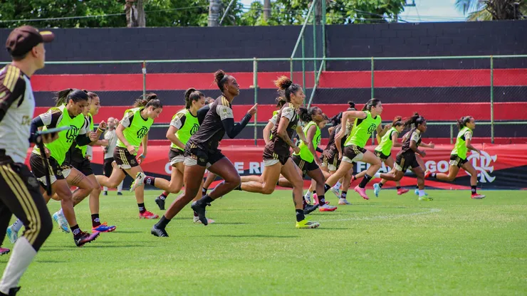 CBF divulga detalhes dos primeiros jogos do Flamengo no Brasileirão Feminino - Foto: Julliana Nascimento/CRF