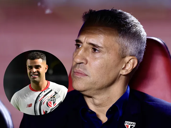 Hernán Crespo é sincero e admite que Alisson perdeu espaço no São Paulo