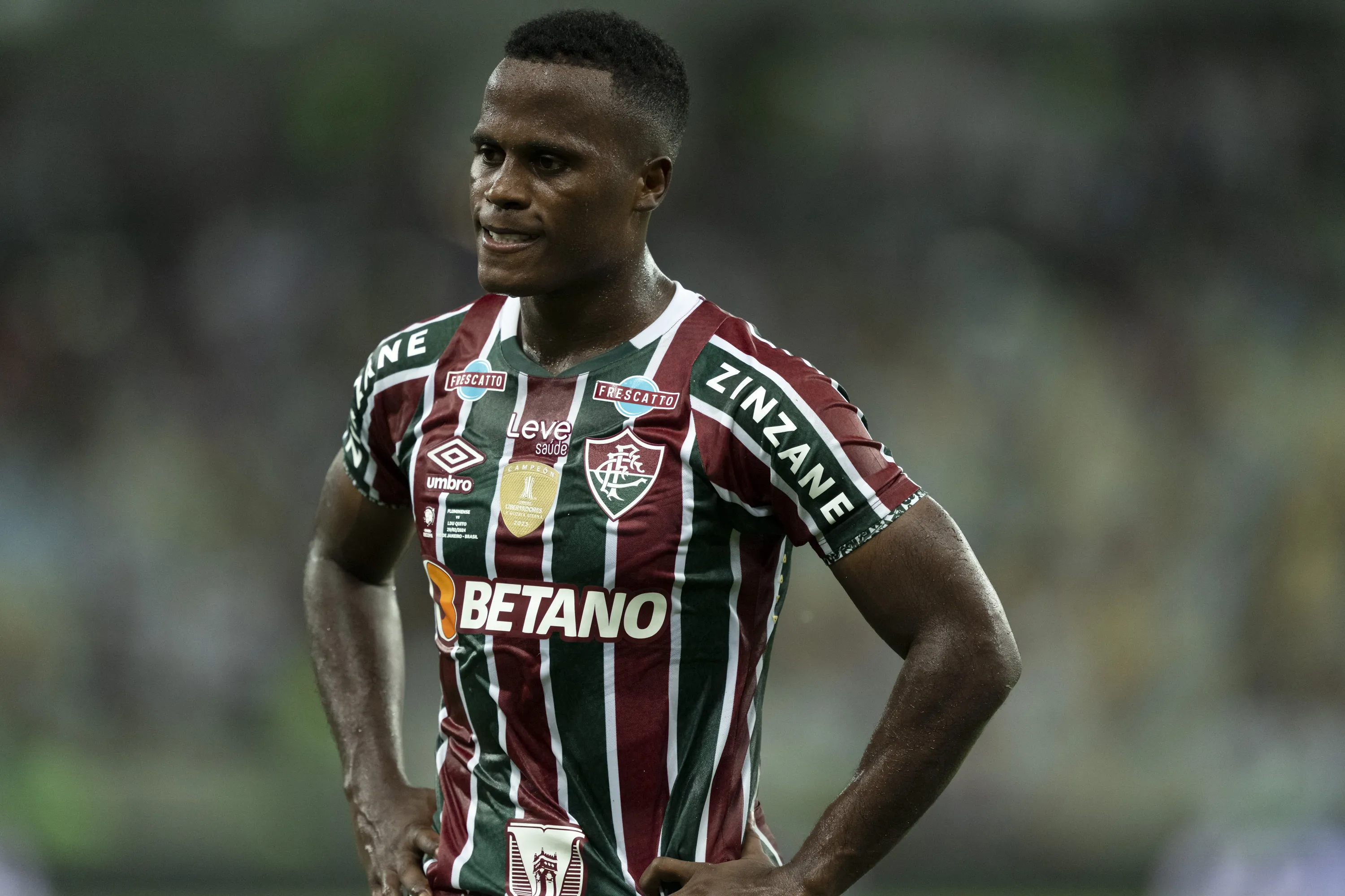 Jhon Arias, novo reforço do Palmeiras. Foto: Jorge Rodrigues/AGIF