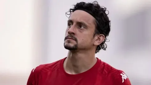 Ceará de olho em Sanchez, lateral do Noroeste. Foto: Douglas Moreti
