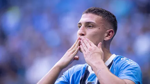 Monsalve, jogador do Grêmio. Foto: Maxi Franzoi/AGIF