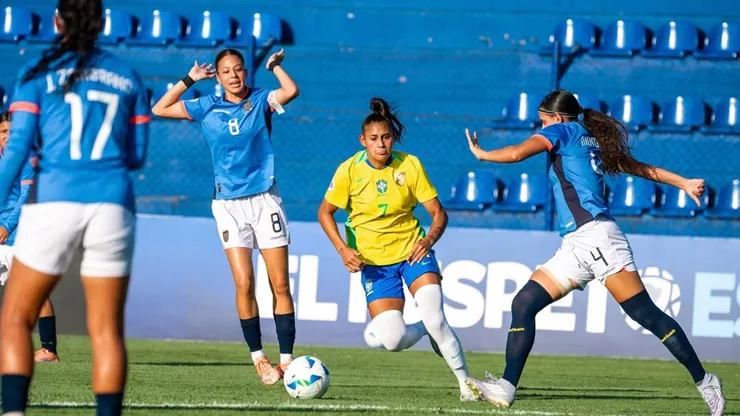 Seleção Brasileira Feminina sub-20 começa o sul-americano sub-20 com vitória - Foto: Staff Images/Conmebol
