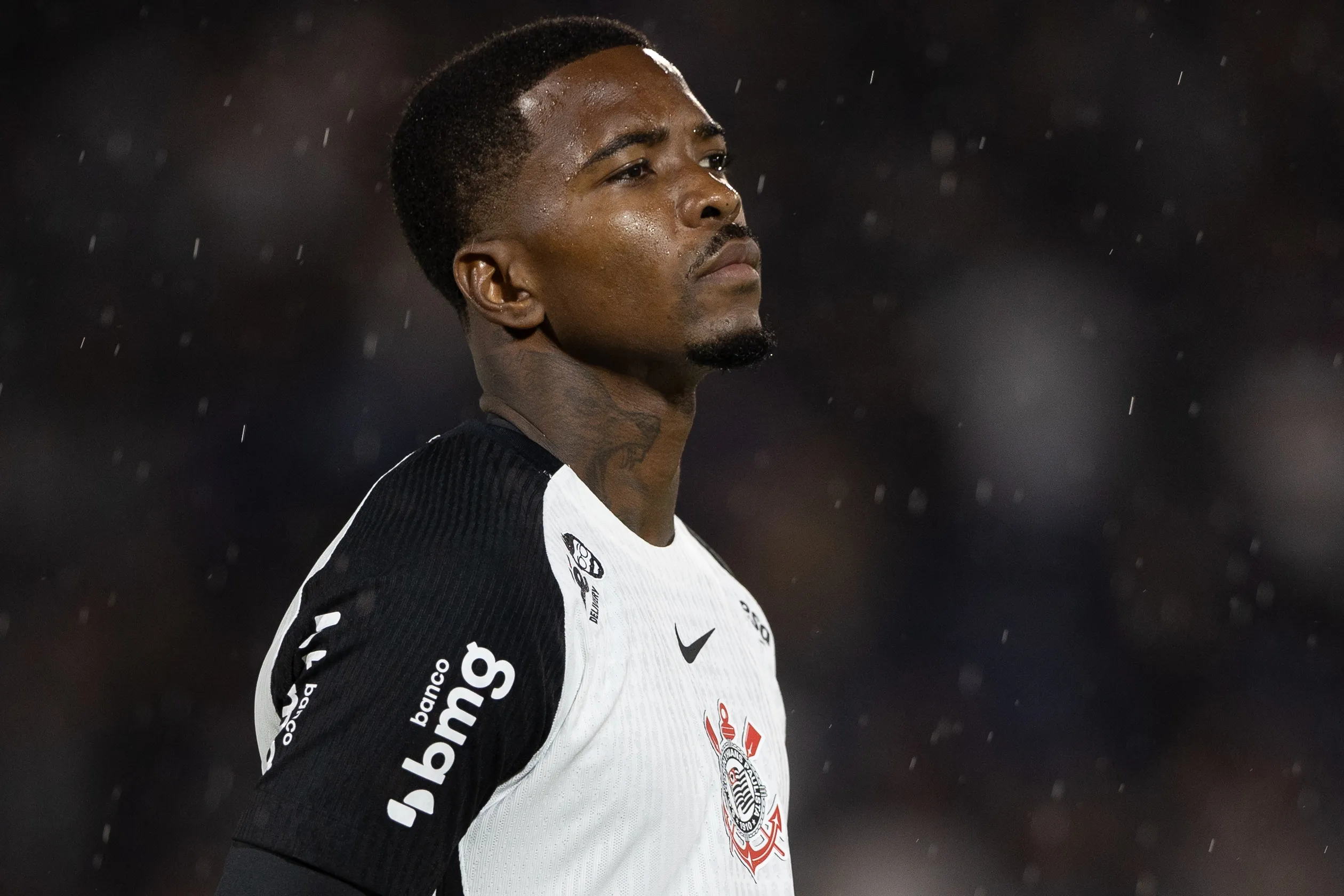 Cacá durante partida contra o Bragantino no Campeonato Paulista de 2026. Foto: Joisel Amaral/AGIF
