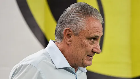 Tite tecnico do Flamengo durante partida contra o Athletico-PR no estadio Maracana pelo campeonato Brasileiro A 2024.