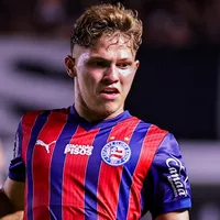 O atacante, de 17 anos, ficou pouco tempo em campo antes de ser expulso diante da equipe carioca por conta de uma agressão no zagueiro Freytes