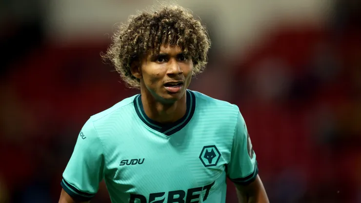 Pedro Lima em campo pelo Wolverhampton. (Photo by Carl Recine/Getty Images)