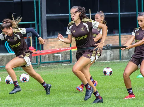 Treinos intensos marcam semana do Flamengo