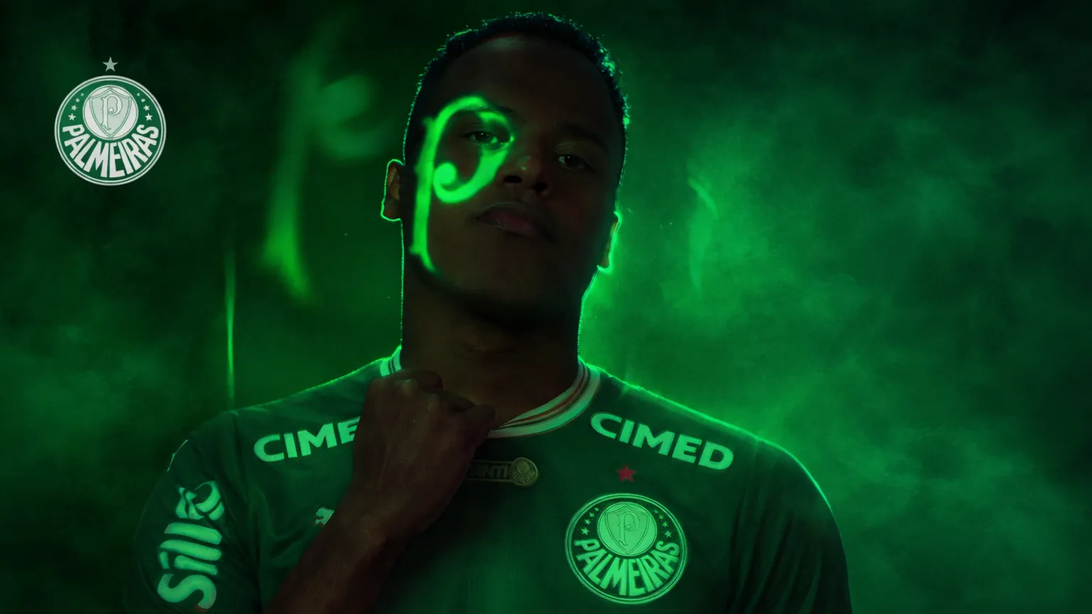 Jhon Arias, meia contratado pelo Palmeiras. Foto: Divulgação X