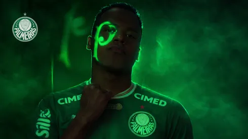 Jhon Arias é anunciado pelo Palmeiras. Foto: Divulgação X

